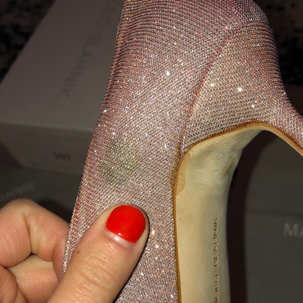 Manolo Blahnik Hangisi 36 - Picture 7 of 8